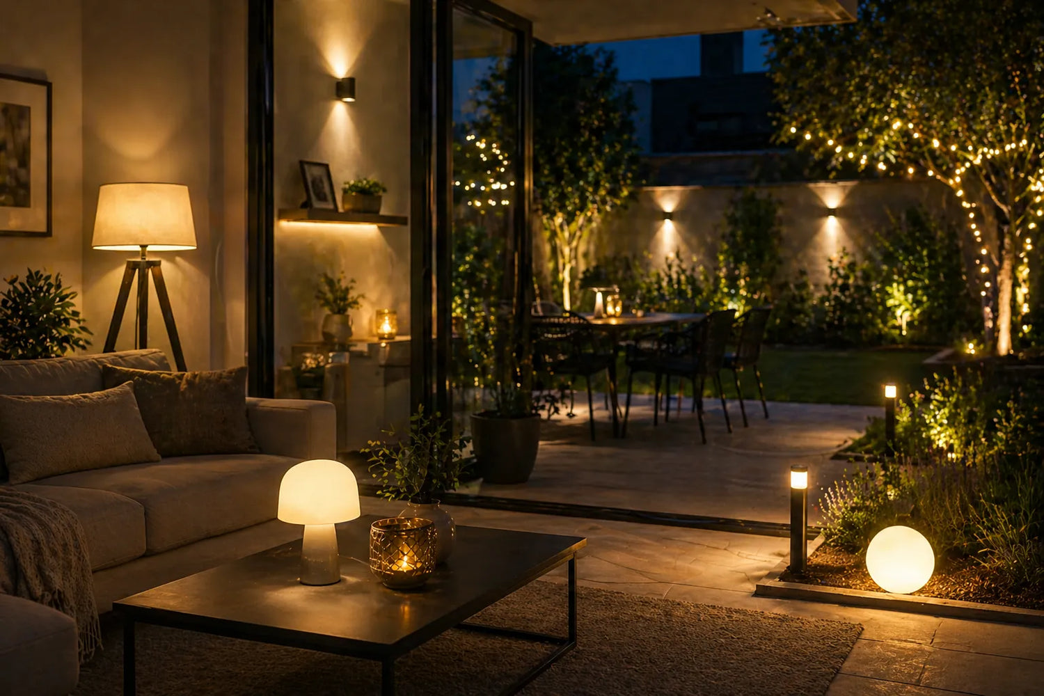 Stilvolle Beleuchtung für Garten und Terrasse