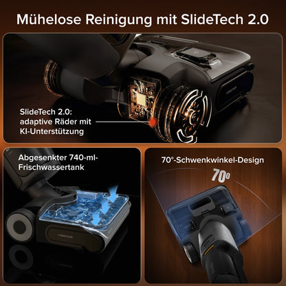 Roborock F25 ACE Combo 5-in-1 Nass- & Trockensauger – 20.000 Pa
