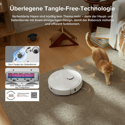 Roborock QV 35A mit App-Funktionen zur individuellen Steuerung der Reinigung