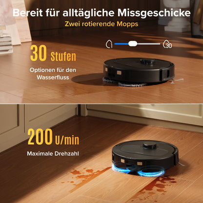 Roborock Qrevo S Pro Saug- & Wischroboter – 18.500 Pa & Multifunktions-Dock