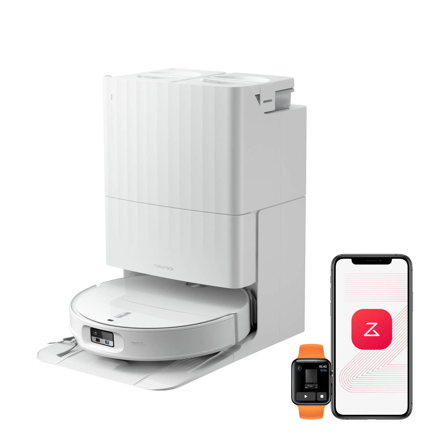 Roborock Qrevo Edge 2 Saug- und Wischroboter mit 25.000 Pa & Dual Anti-Tangle System