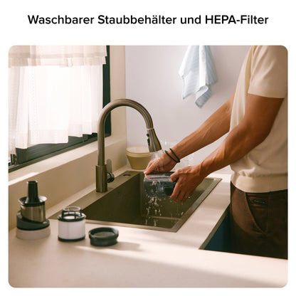 Roborock H60 2-in-1 Akku-Staubsauger – 115 AW & bis zu 60 Min. Laufzeit