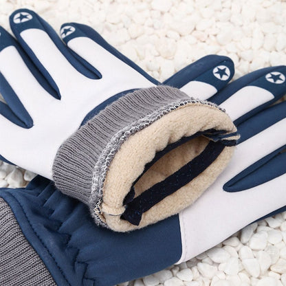 Kinder-Winterhandschuhe in mehreren Farben mit rutschfester Handfläche und warmem Bündchen