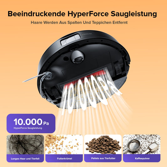 Roborock Q10 S5 Set mit 10.000 Pa HyperForce-Saugkraft
