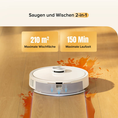 Roborock Q7 M5 Saug- & Wischroboter – 10.000 Pa & 150 Min. Laufzeit