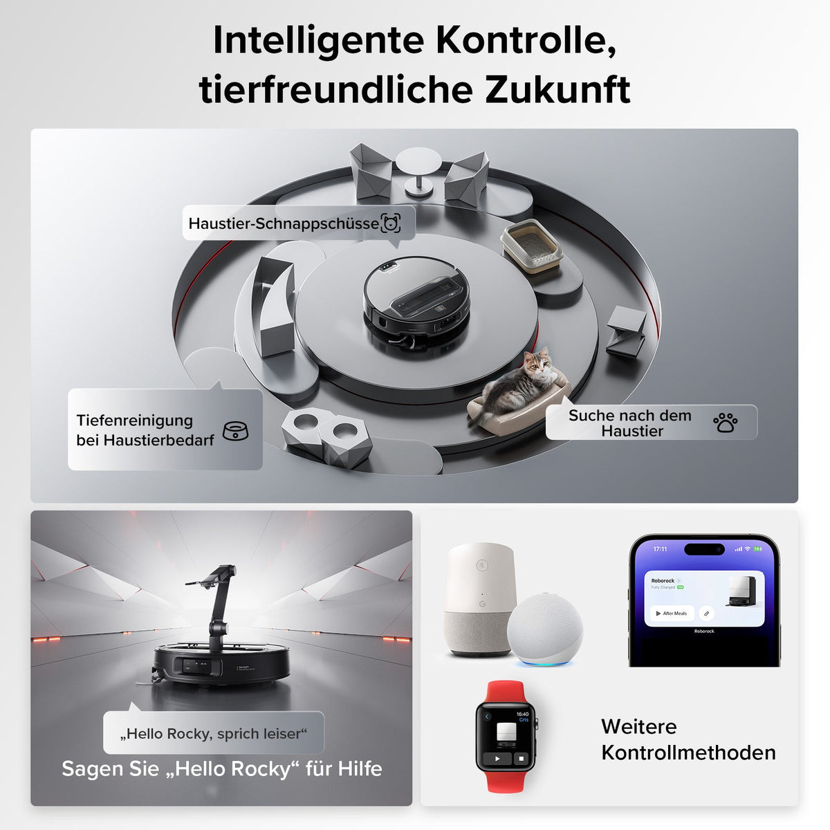 Roborock Saros Z70 Saug- & Wischroboter – OmniGrip™ Arm & 22.000 Pa