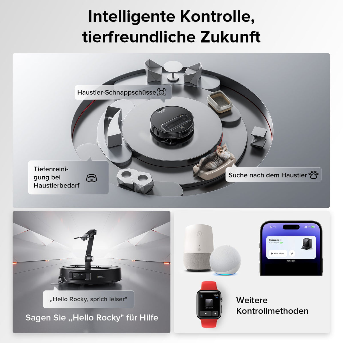 Roborock Saros Z70 Saug- & Wischroboter – OmniGrip™ Arm & 22.000 Pa