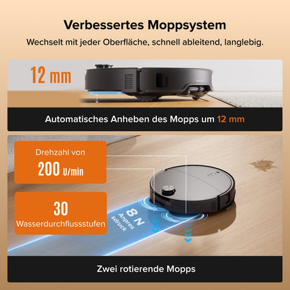 Roborock Qrevo Edge 2 mit intelligenten Reinigungsfunktionen
