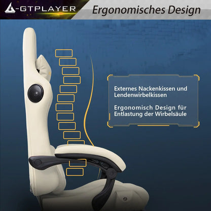 ACE-PRO Gaming-Stuhl mit ergonomischer Rückenlehne und Polsterung