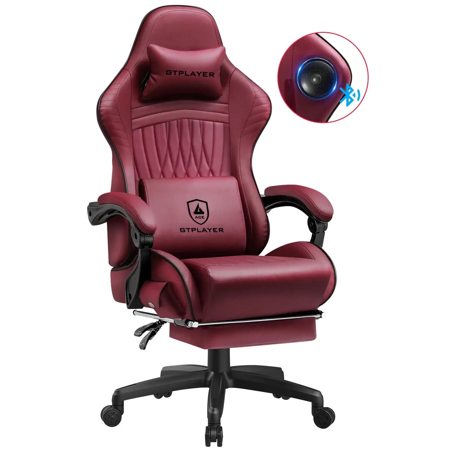 ACE-PRO Gaming-Stuhl in Rot – Produktansicht