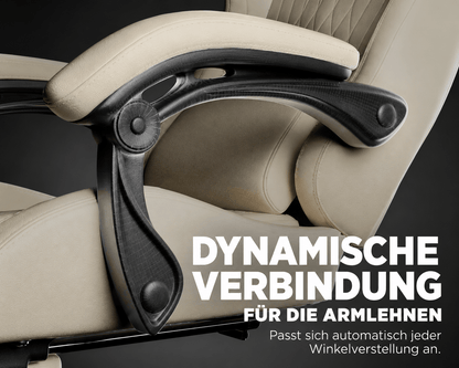 ACE-PRO Gaming-Stuhl mit ausziehbarer Fußstütze