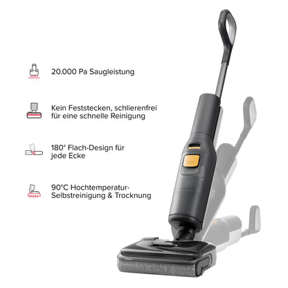Roborock F25 BX Nass- & Trockensauger – 20.000 Pa & 60 Min Laufzeit