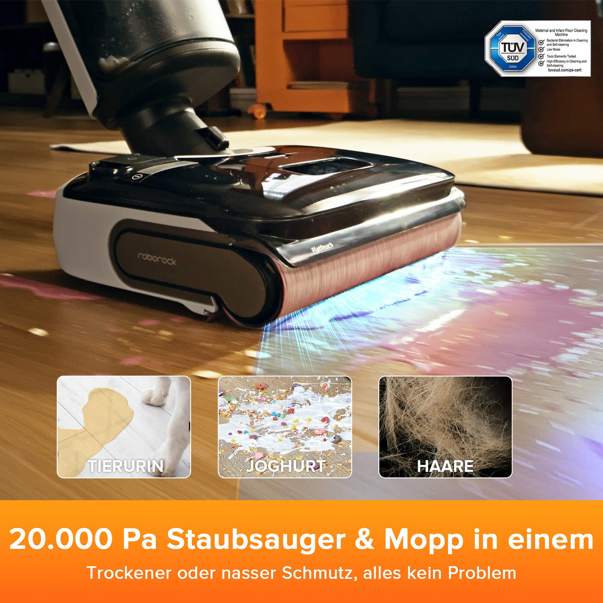 Roborock F25 LT Nass- & Trockensauger – 20.000 Pa