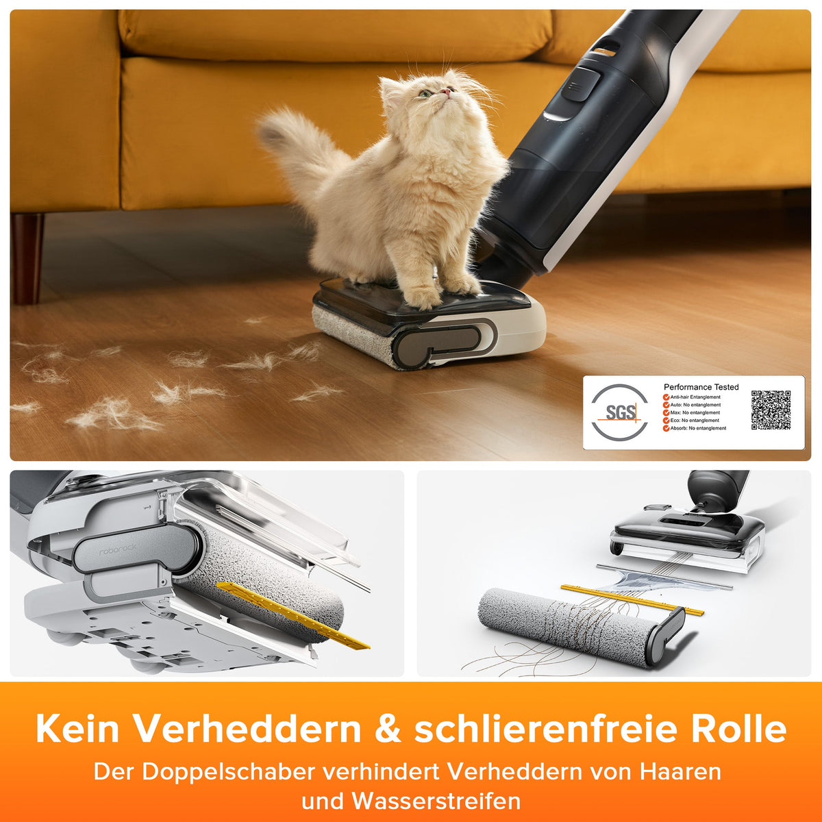 Roborock F25 LT Nass- & Trockensauger – 20.000 Pa