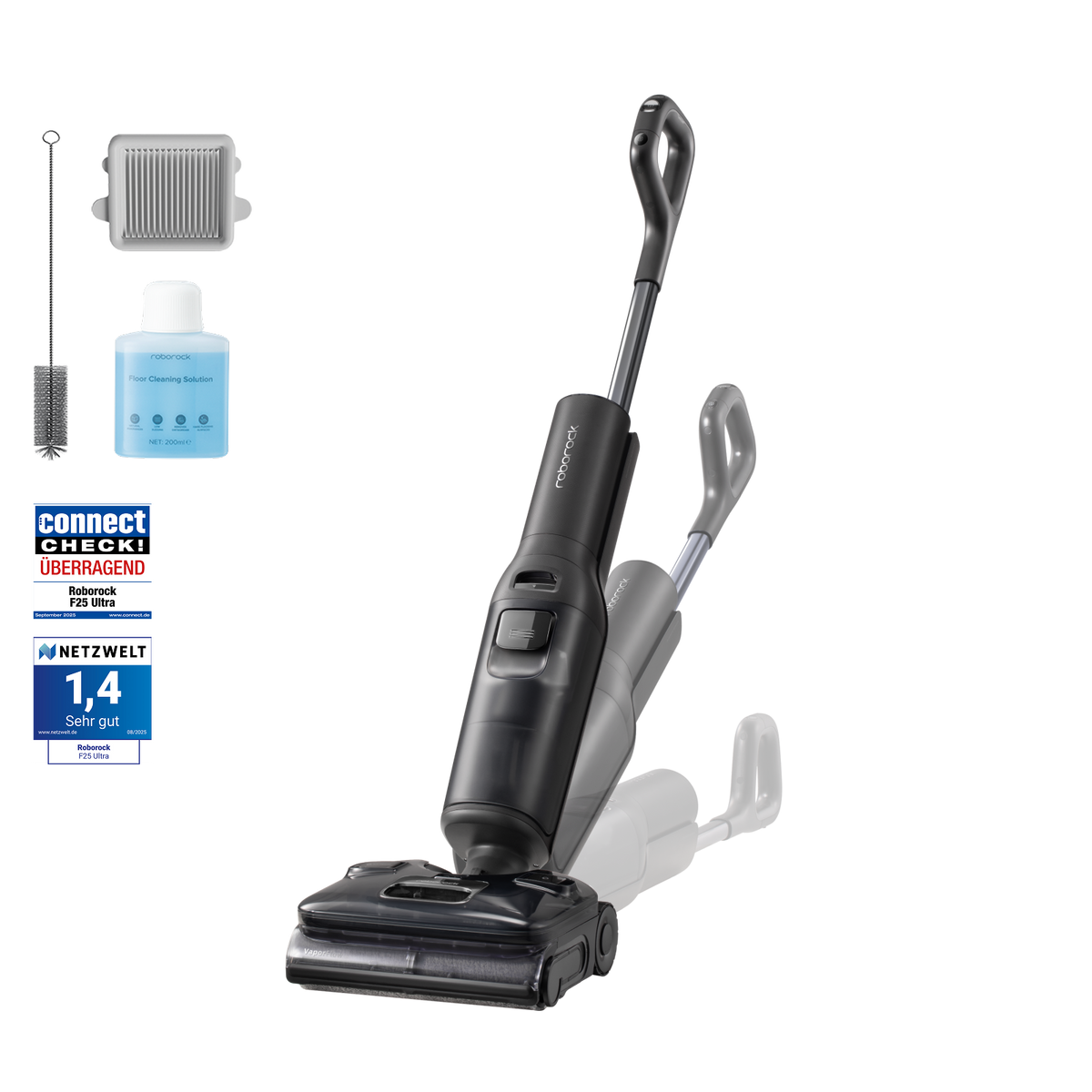 Roborock F25 Ultra Nass- & Trockensauger – 22.000 Pa, Dampf- & Heißwasserreinigung