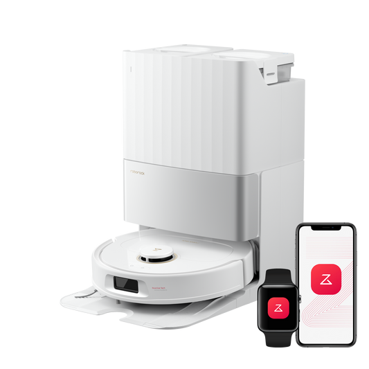 Roborock Qrevo S5V mit Multifunktions-Dockingstation und App-Steuerung