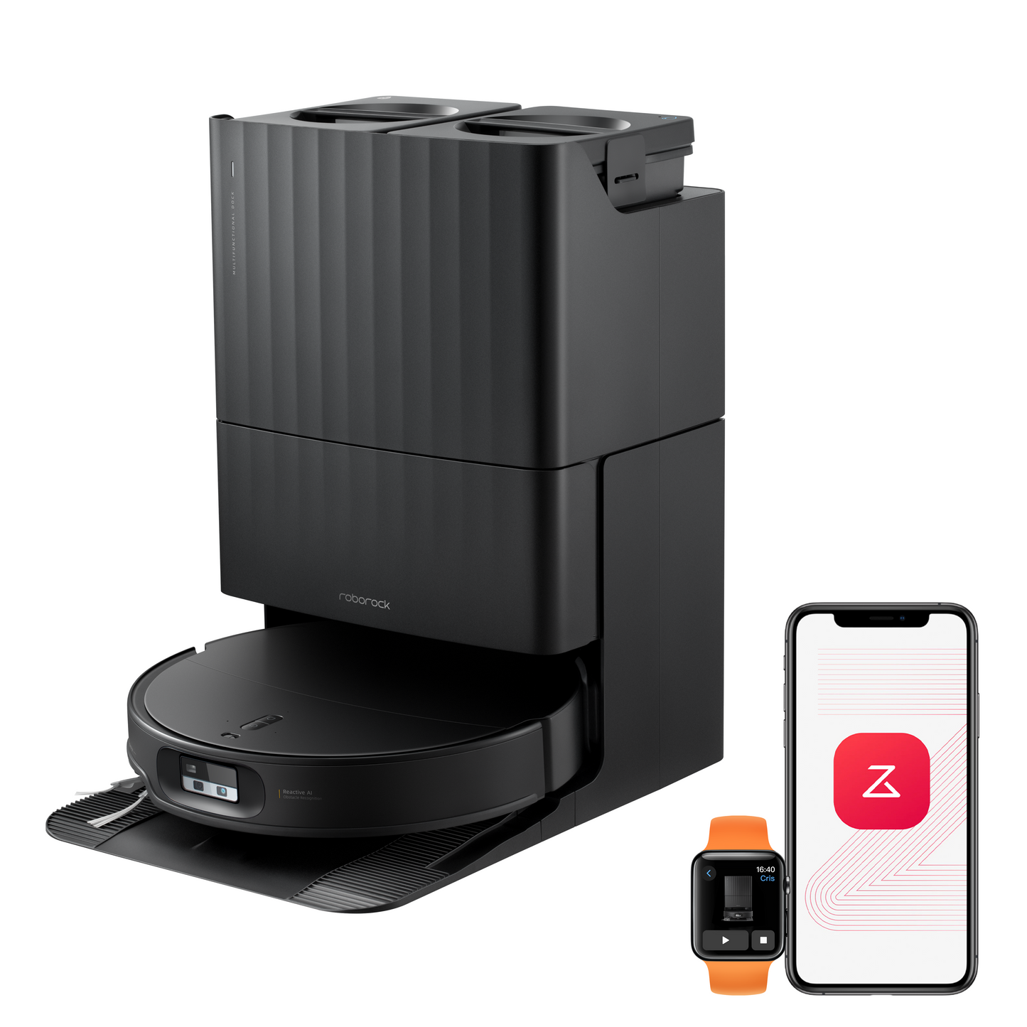 Roborock Qrevo Edge 2 Saug- und Wischroboter mit 25.000 Pa & Dual Anti-Tangle System