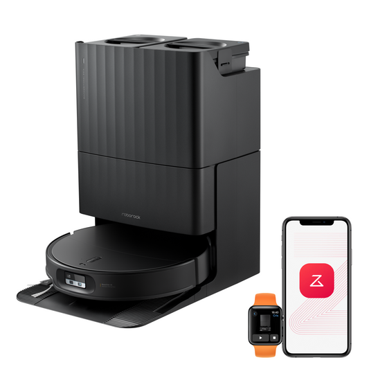 Roborock Qrevo Edge 2 Saug- und Wischroboter mit Dock und App-Steuerung für optimale Reinigung.