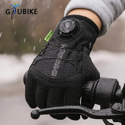 GTUBIKE Thermo-Fahrradhandschuhe – Winddicht, wasserabweisend & Touchscreen