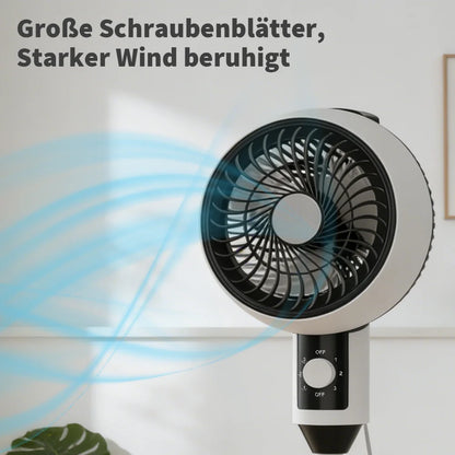 Umluftventilator 92 cm – Standventilator mit 3 Stufen & Oszillation