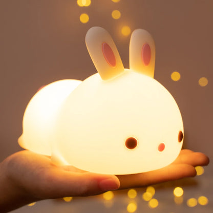 Kaninchen Nachtlicht LED mit sanfter LED-Beleuchtung