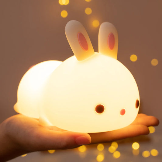 Kaninchen Nachtlicht LED mit sanfter LED-Beleuchtung