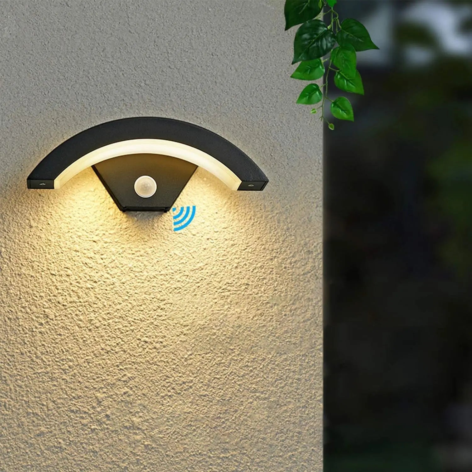 LED Wandleuchte mit Bewegungsmelder IP65