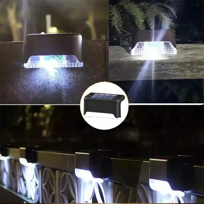 Solar LED Treppenleuchten für Treppenstufen, Wege und Eingangsbereiche