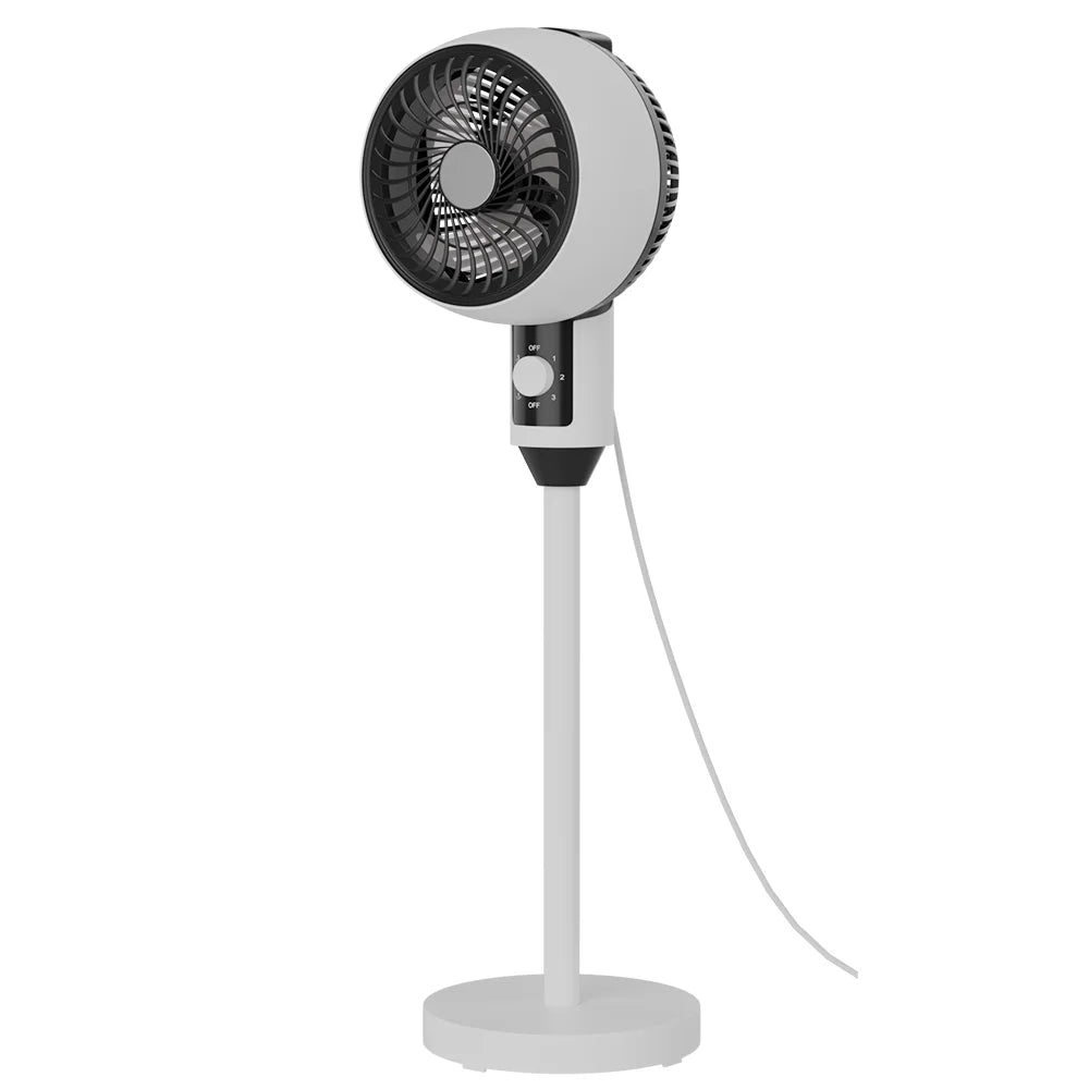 Umluftventilator 92 cm – Standventilator mit 3 Stufen & Oszillation