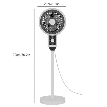 Umluftventilator 92 cm – Standventilator mit 3 Stufen & Oszillation