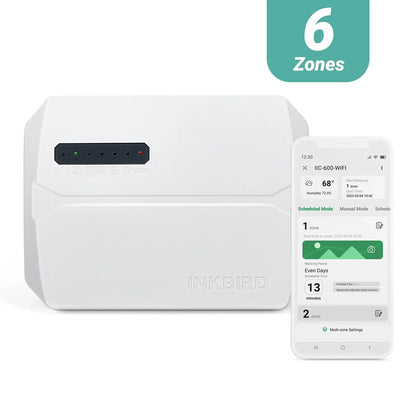 Smart WLAN Bewässerungscontroller 6 Bewässerungszonen