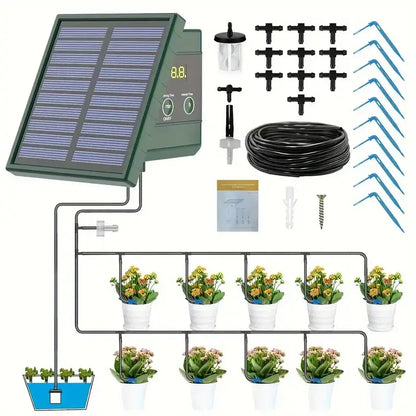 Solar Tropfbewässerungssystem mit Solarpanel Set