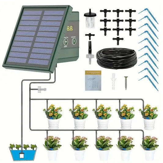Solar Tropfbewässerungssystem mit Solarpanel Set