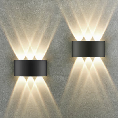 LED Wandleuchte Außen Up Down Design
