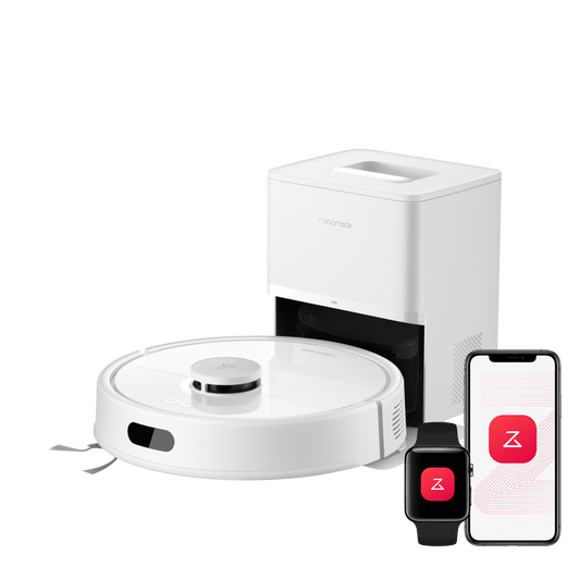 Roborock Q7 L5+ in Weiß mit Saugroboter und Auto-Entleerungsstation