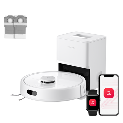 Roborock Q7 L5+ Set – Saug- & Wischroboter mit Absaugstation, 8.000 Pa + 2 Staubbeutel
