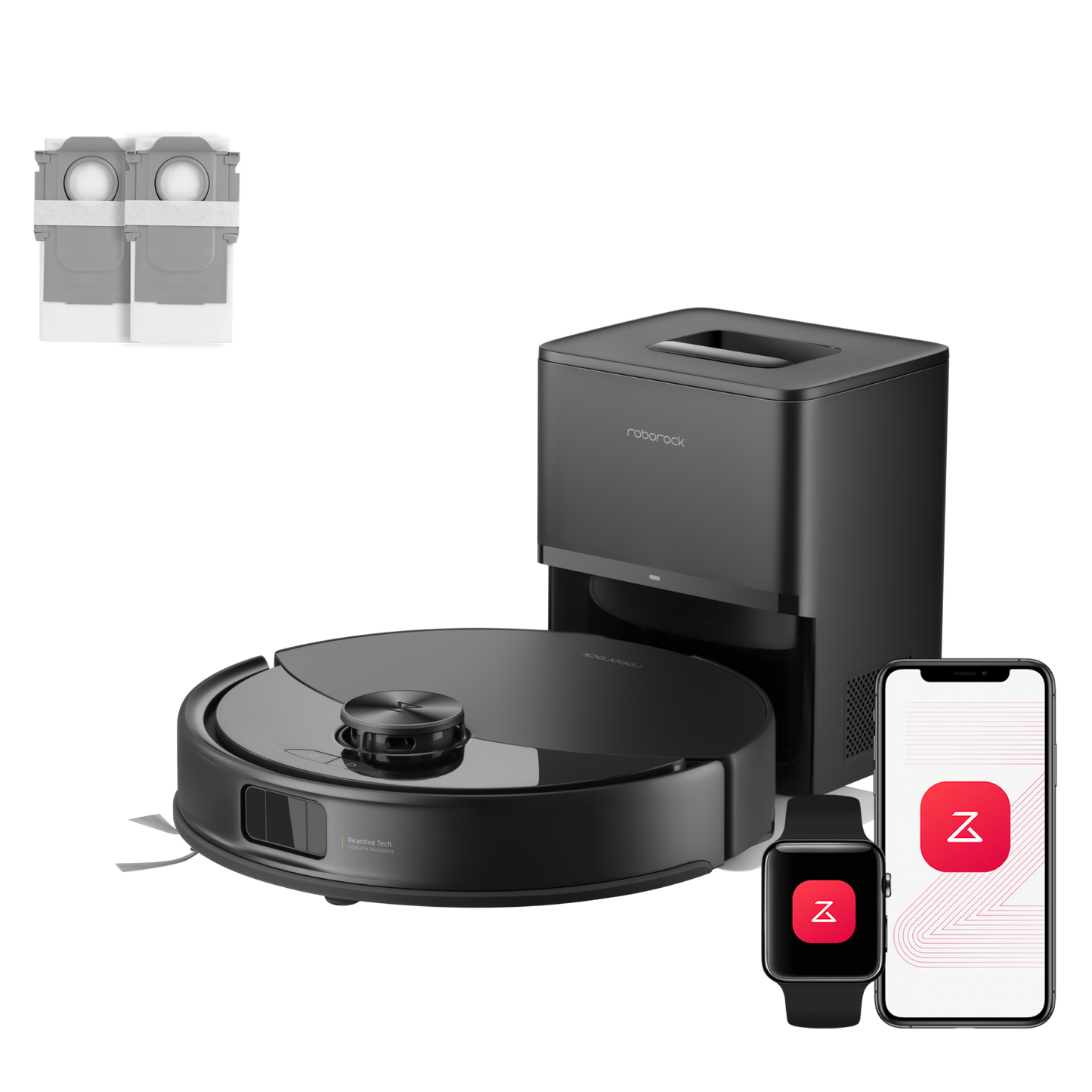 Roborock Q10 S5+ Saug- und Wischroboter mit Absaugstation und App-Steuerung