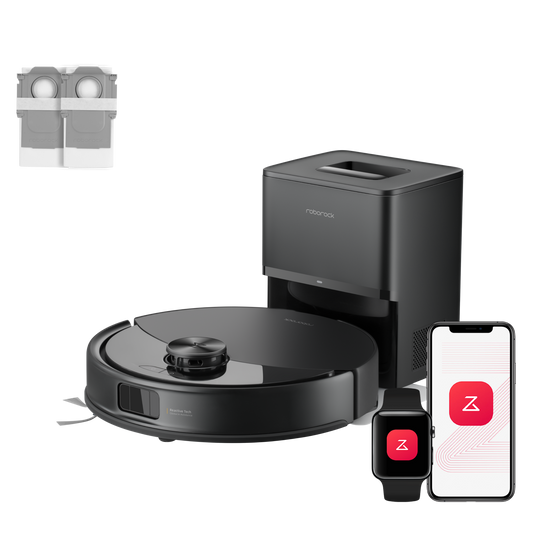 Roborock Q10 S5+ Saug- und Wischroboter mit Absaugstation und App-Steuerung