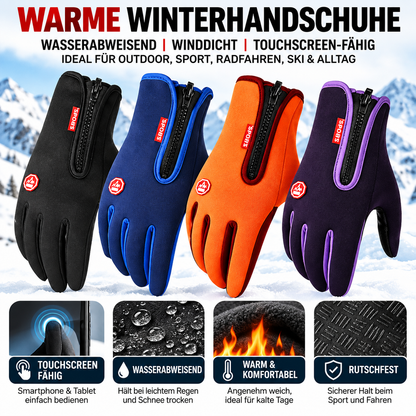 Winterhandschuhe Touchscreen in mehreren Farben mit wasserabweisender, warmer und rutschfester Ausstattung