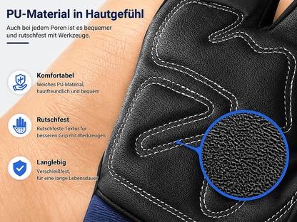 Touchscreen Arbeitshandschuhe mit starkem Grip material
