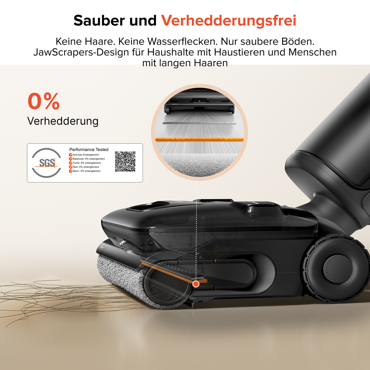 Roborock F25 ACE Pro Nass- & Trockensauger – 25.000 Pa & JetFoaming™