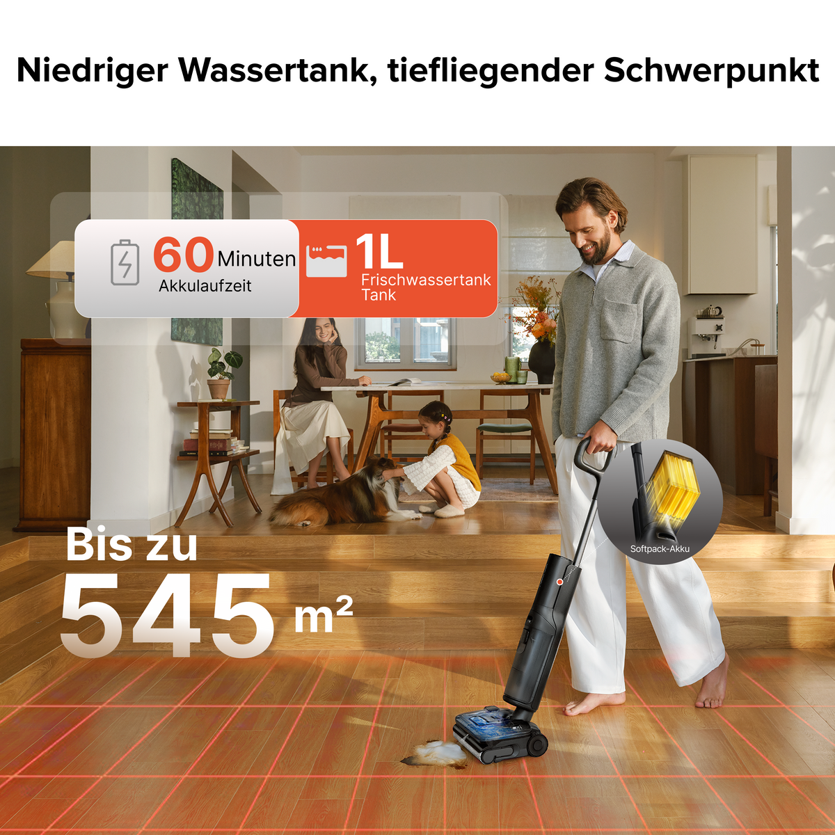 Roborock F25 ACE Pro Nass- & Trockensauger – 25.000 Pa & JetFoaming™