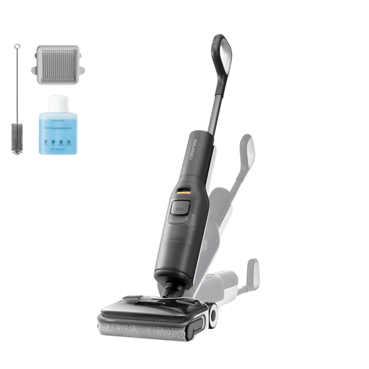 Roborock F25 ALT Nass- & Trockensauger mit Reinigungsstation und Zubehör