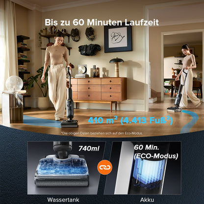 Roborock F25 ALT Nass- & Trockensauger – 20.000 Pa & 60 Min Laufzeit