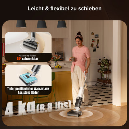 Roborock F25 GT Nass- und Trockenstaubsauger mit 20.000 Pa & 90 °C Selbstreinigung
