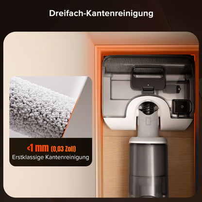 Roborock F25 GT Nass- und Trockenstaubsauger mit 20.000 Pa & 90 °C Selbstreinigung