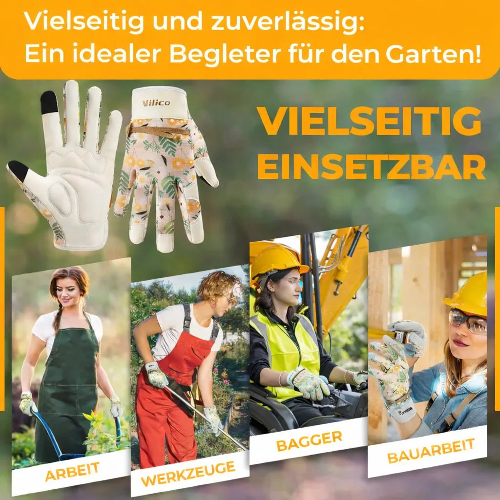 Gartenhandschuhe für Damen – Dornenfest arbeiten ohne schmutzige Hände