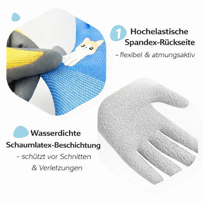 Kinder-Gartenhandschuhe mit rutschfester Handfläche für sicheren Halt