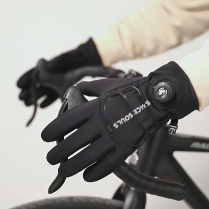 Thermo-Fahrradhandschuhe – Winddicht, wasserabweisend