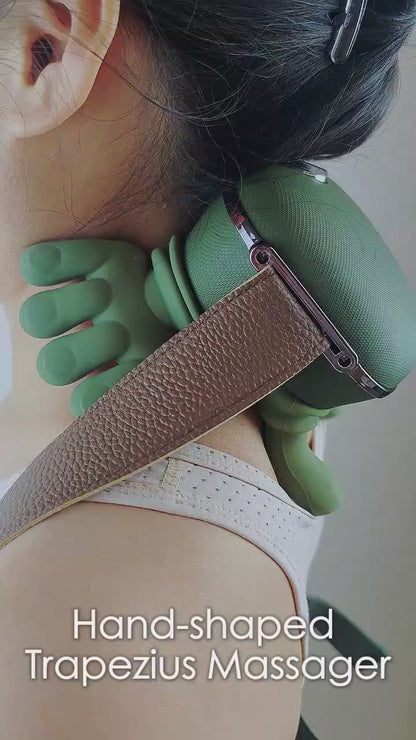 Nacken- und Schultermassagegerät mit 4D-Knetmassage & Wärmefunktion